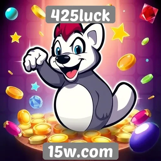 Variedade de jogos oferecidos em 425luck